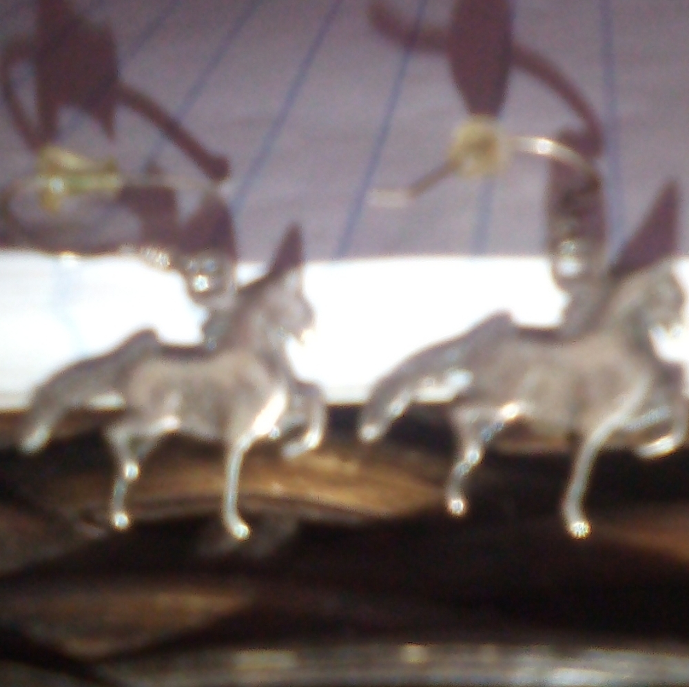 Ford mustang earrings